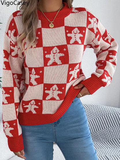 Jersey de punto a cuadros — Edición confort invernal | Seasons Co.