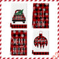 Kitchen Towels – Tree, Truck & Ornament Edition (Set of 2 / 4)