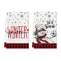 Kitchen Towels – Snowman, Snowflake & Tree Edition (Set of 2 / 4)