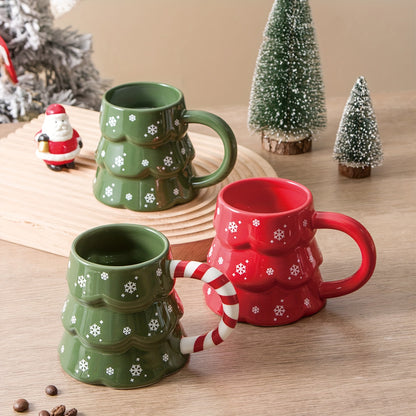 Christmas Tree Coffee Mug – Snowflake Edition | Seasons Co.