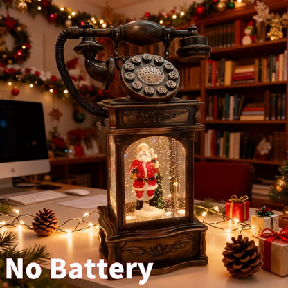 Vintage Christmas Phone – Snowman & Snowflake Edition | Seasons Co.