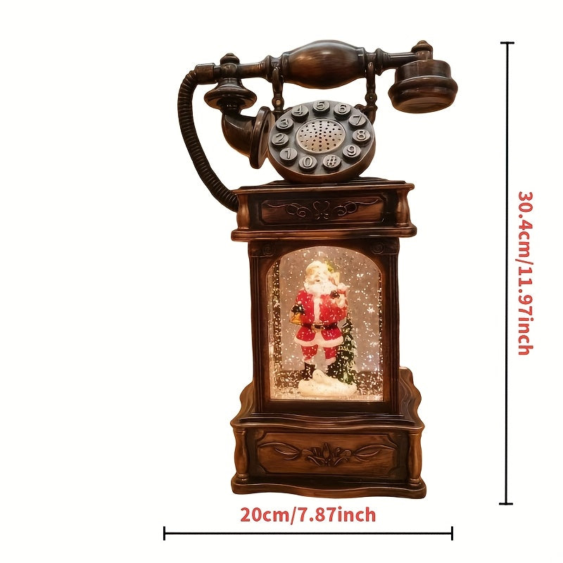 Vintage Christmas Phone – Snowman & Snowflake Edition | Seasons Co.