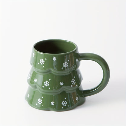 Christmas Tree Coffee Mug – Snowflake Edition | Seasons Co.