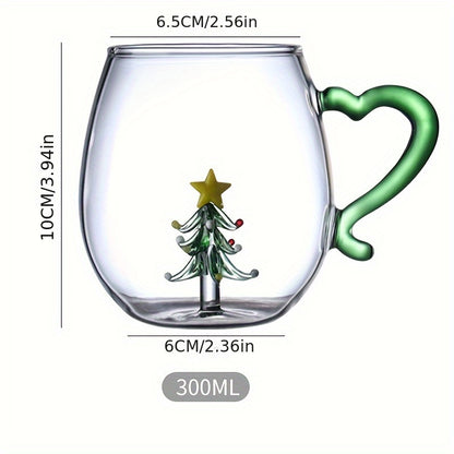 Verre Amour Festif — Édition Noël 3D | Seasons Co.