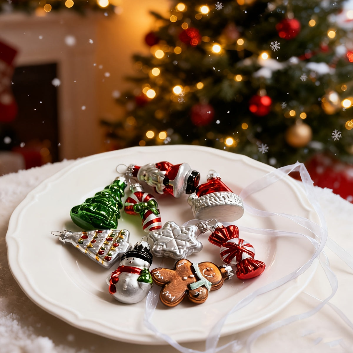 Holiday Ornament Set — Classic Christmas Icons (9 pcs) | Seasons Co.