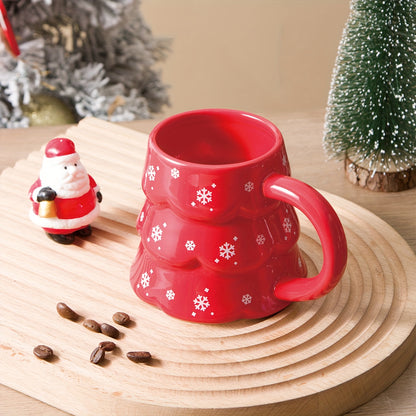 Christmas Tree Coffee Mug – Snowflake Edition | Seasons Co.