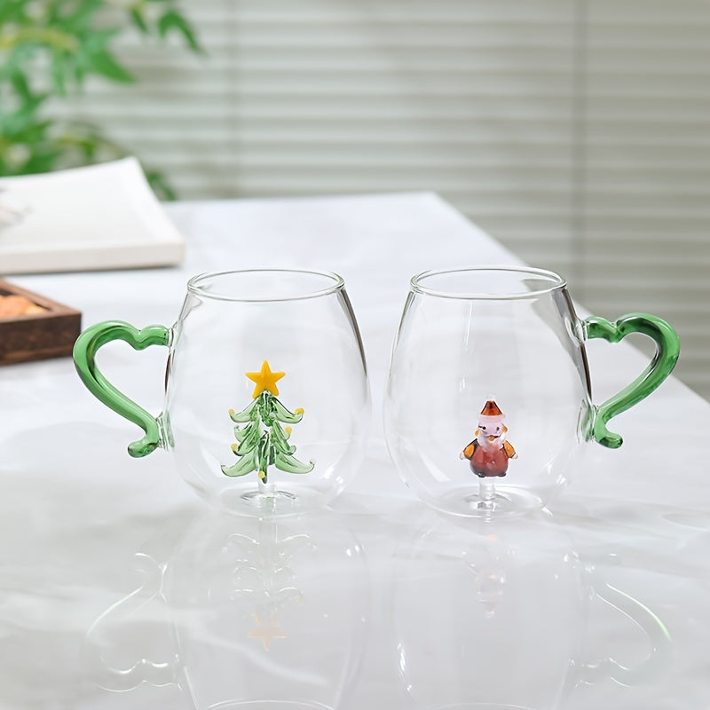 Verre Amour Festif — Édition Noël 3D | Seasons Co.